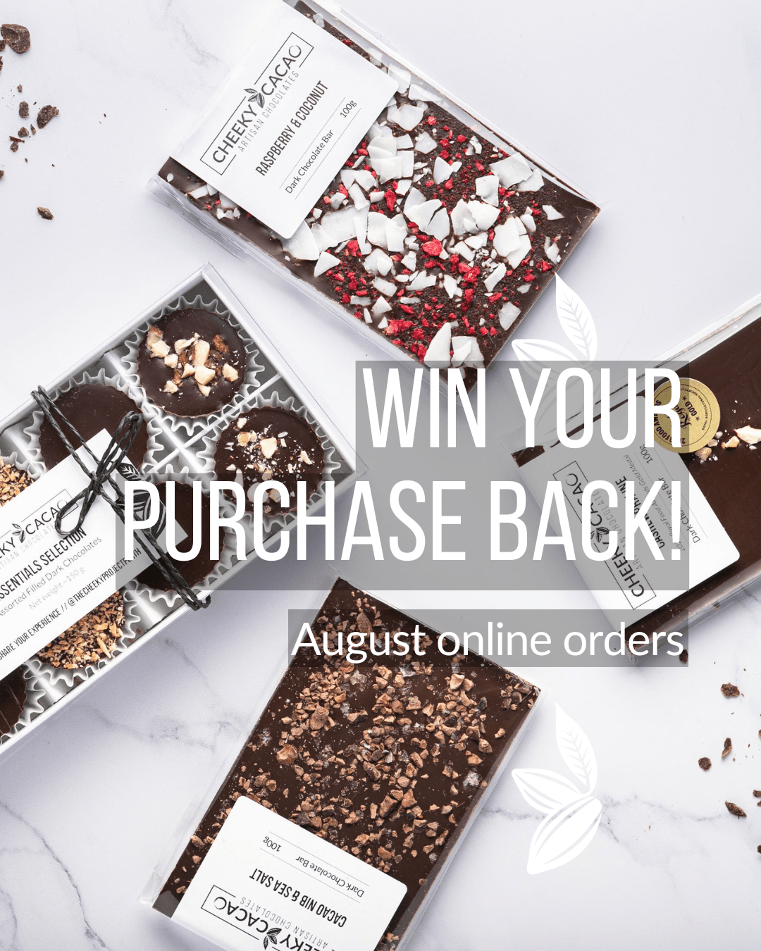 Win Your Cheeky Cacao Chocolate Order Back! 🍫 - The Cheeky Project Perth