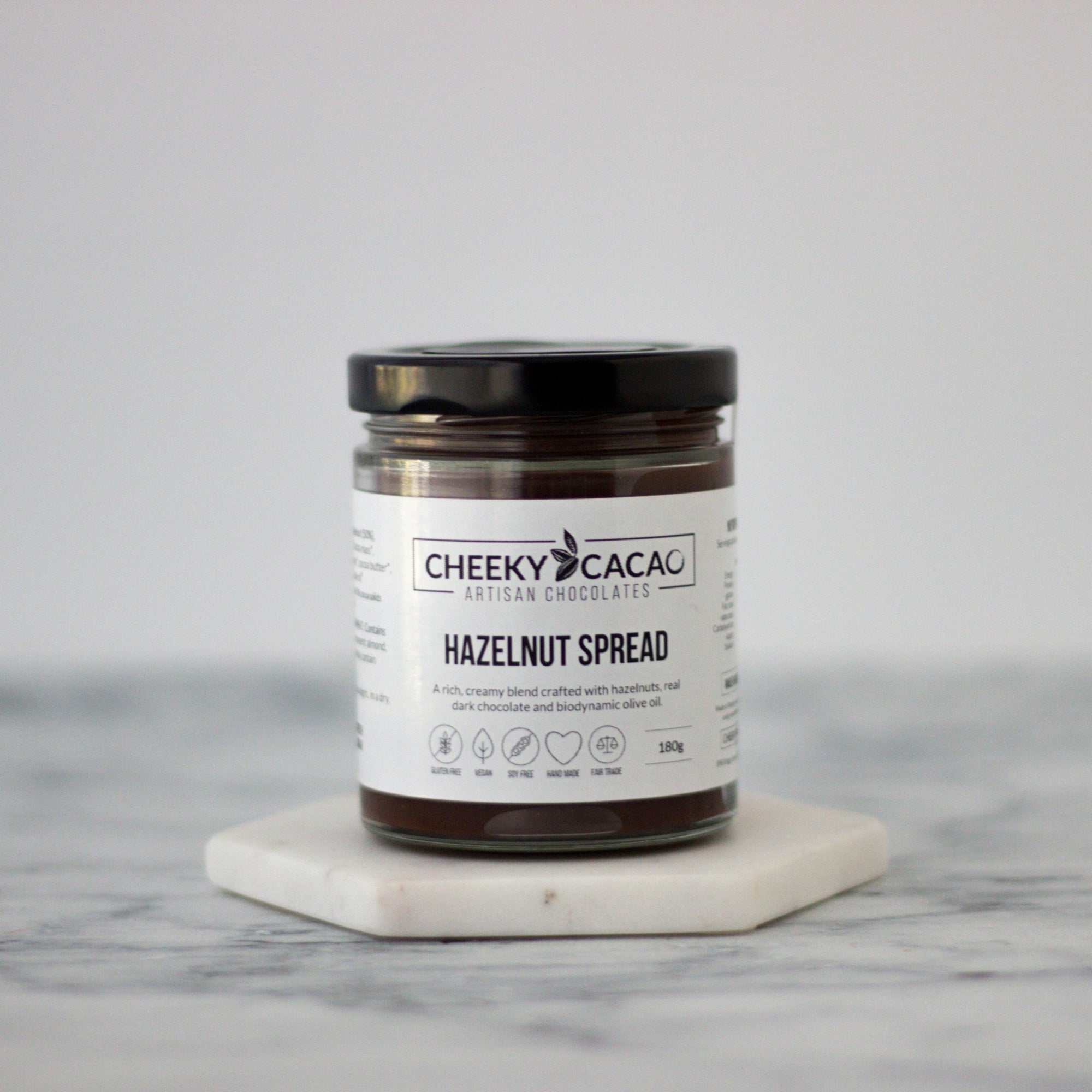 Hazelnut Spread - The Cheeky Project Perth